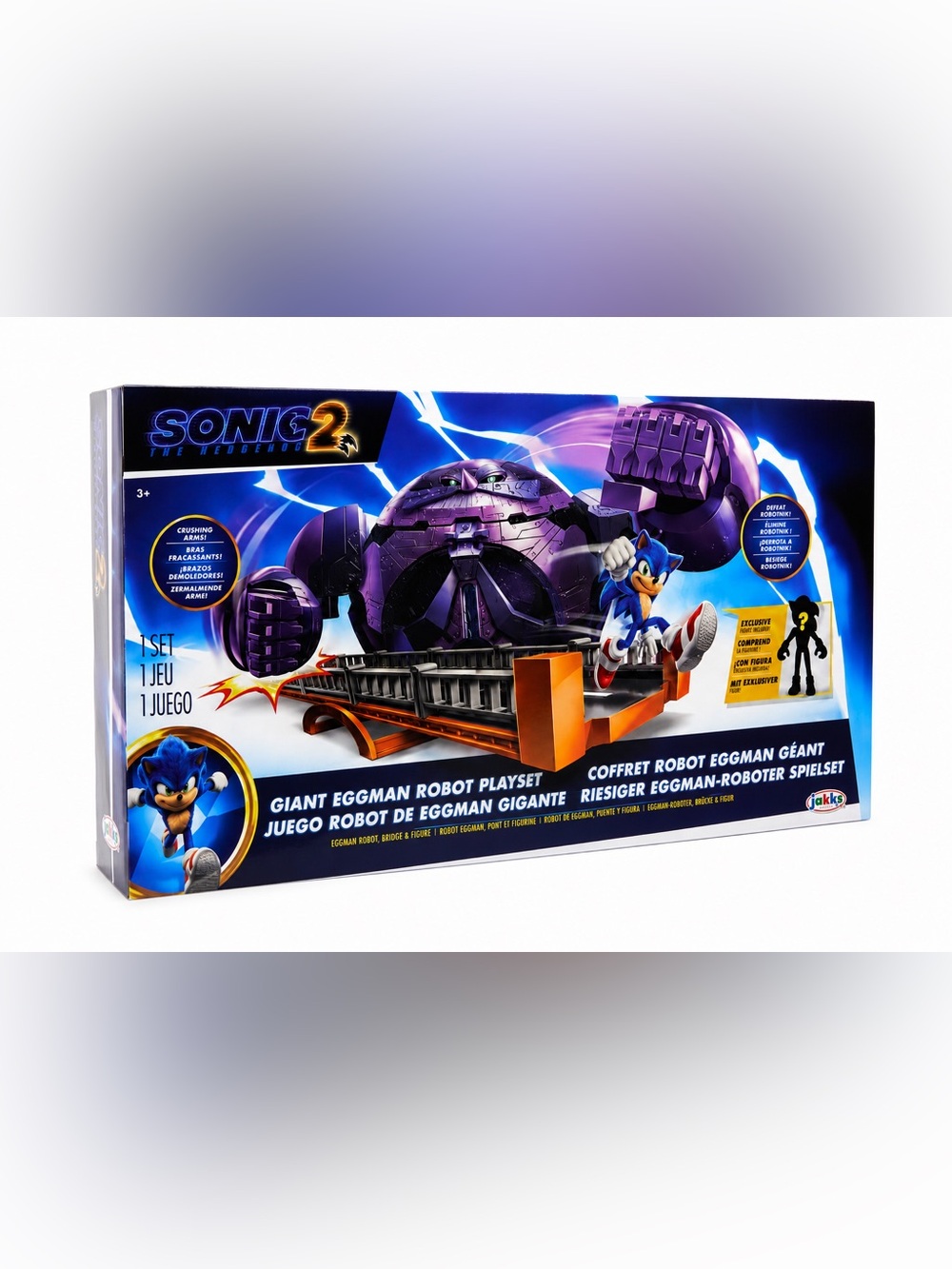 Sonic The Hedgehog 2 Giant Eggman Robot Playset -
